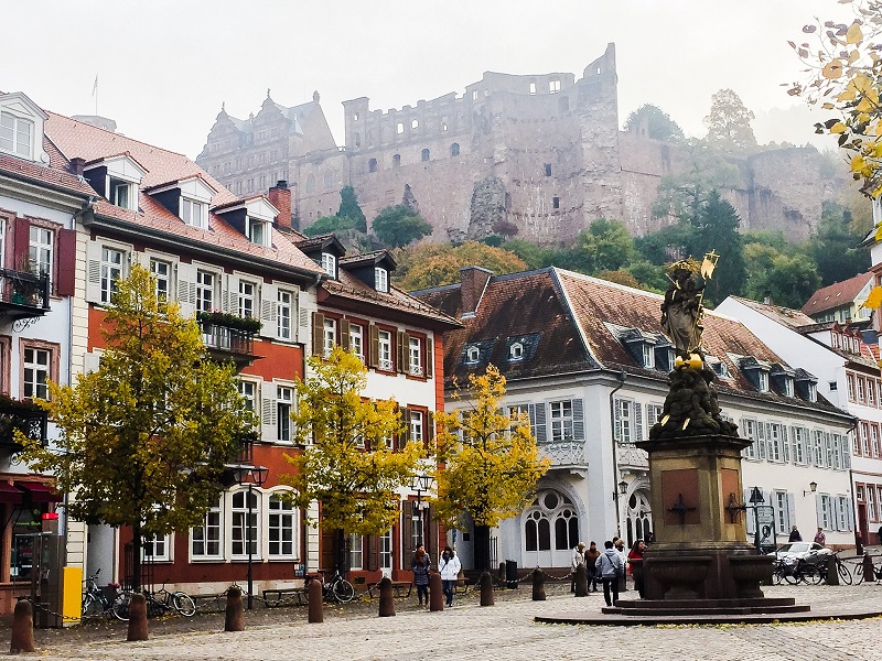 Cidades próximas a Frankfurt - Heidelberg